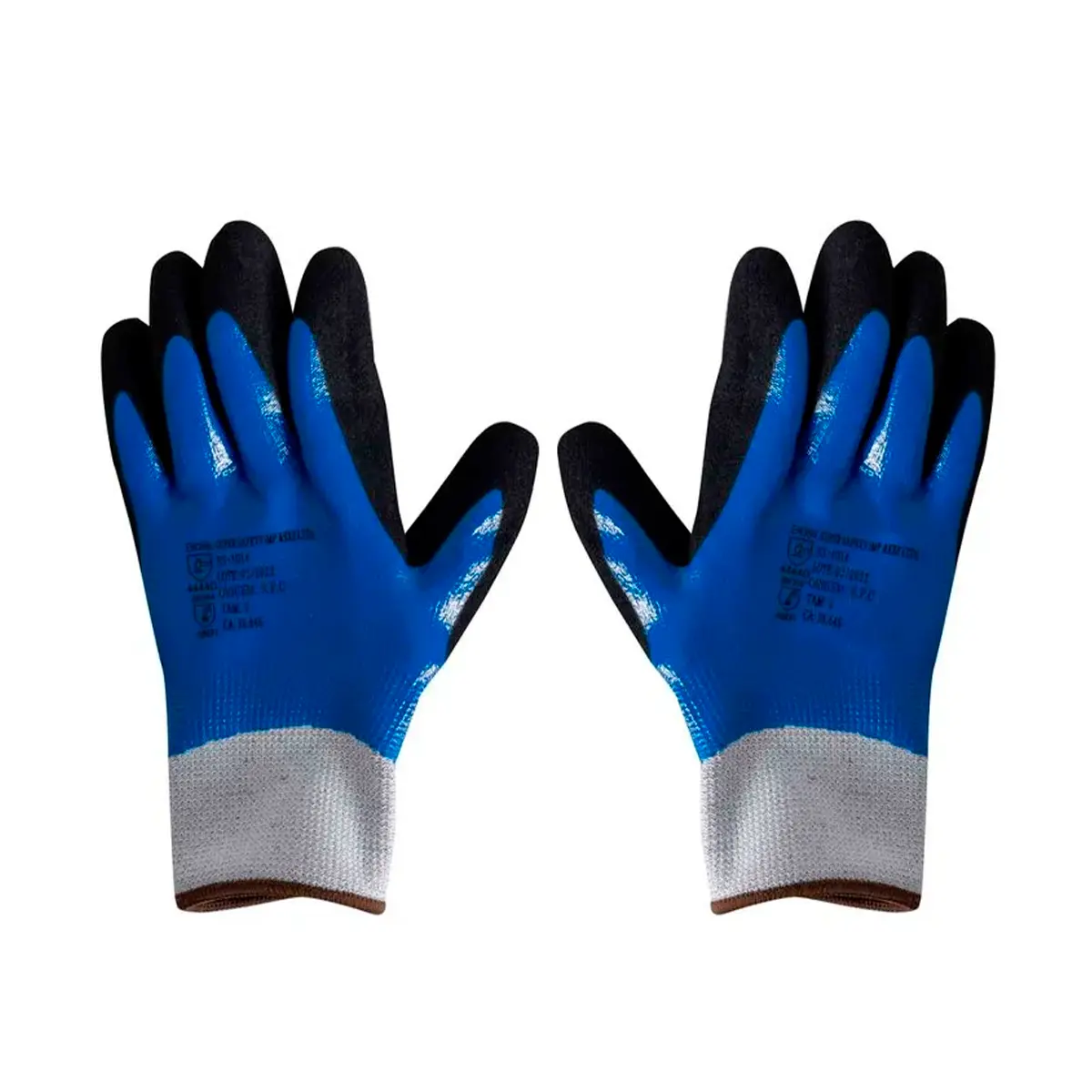 Luva Super Safety SS1014 Resistente a corte com Banho Nitrílico
