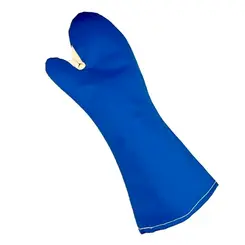 Luva Térmica Mão de Gato Azul para Cozinha 350 °c Graus - Rio Valley