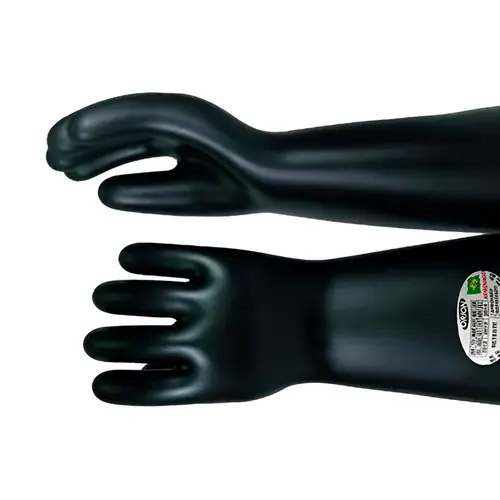 Luva Isolante Alta Tensão 500v Classe 00 Preta TAM.10 - Elsa