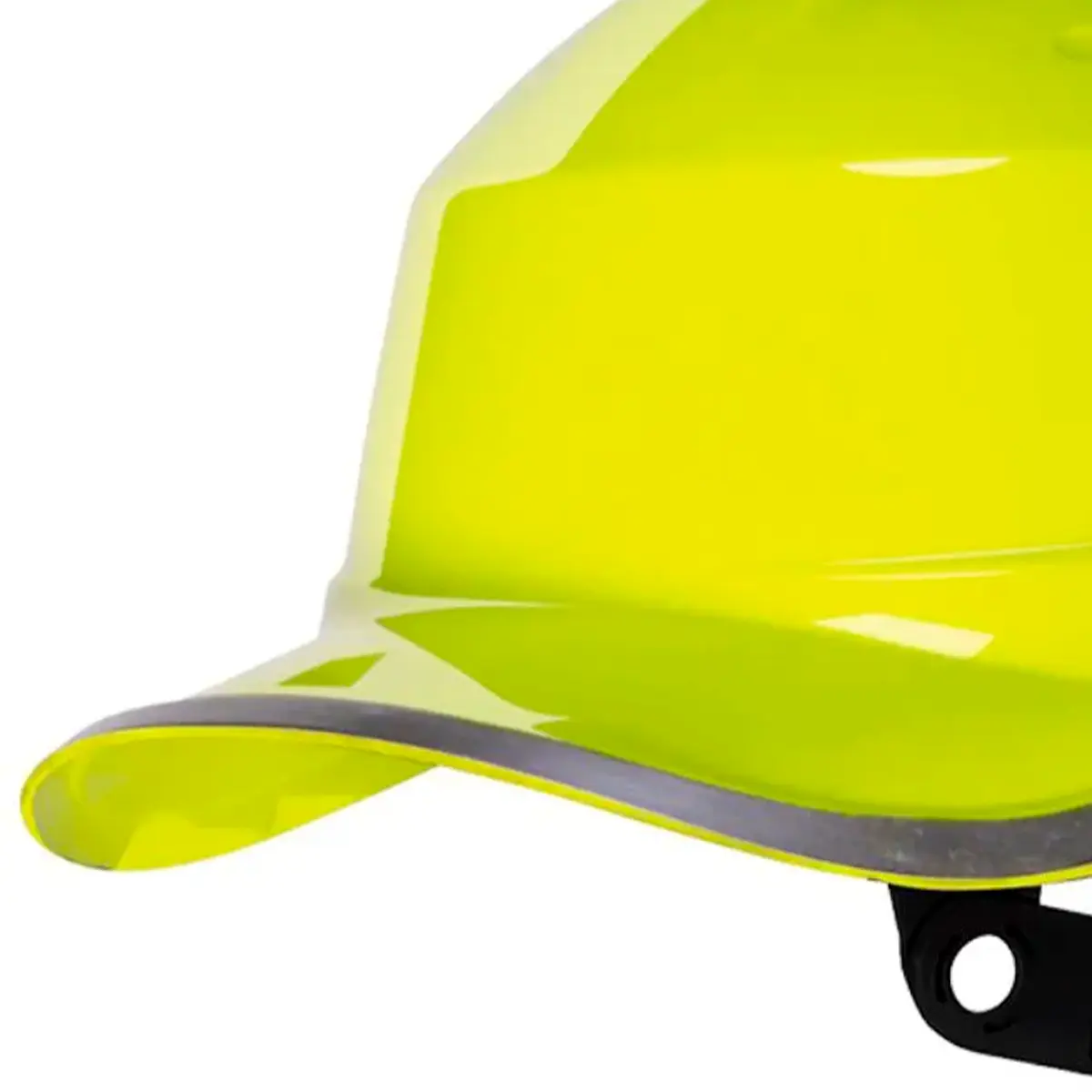 Capacete Aba Frontal Baseball Diamond V Amarelo Botão de Ajuste - Delta Plus