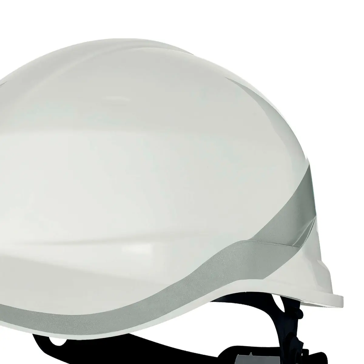 Capacete Aba Frontal Baseball Diamond V Branco Botão de Ajuste - Delta Plus