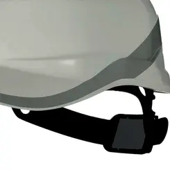 Capacete Aba Frontal Baseball Diamond V Cinza Botão de Ajuste - Delta Plus