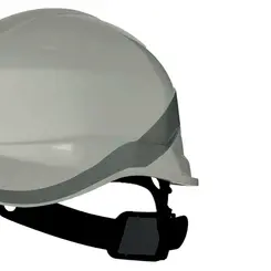 Capacete Aba Frontal Baseball Diamond V Cinza Botão de Ajuste - Delta Plus