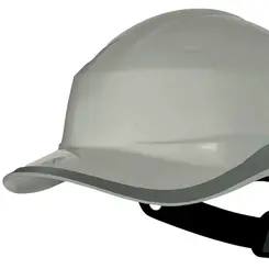 Capacete Aba Frontal Baseball Diamond V Cinza Botão de Ajuste - Delta Plus