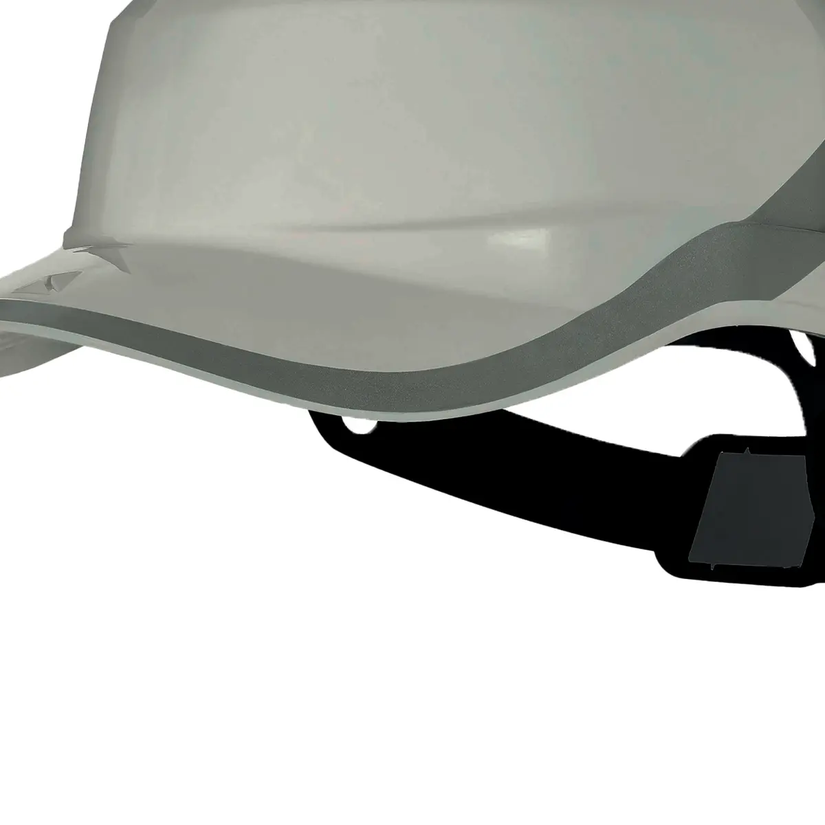 Capacete Aba Frontal Baseball Diamond V Cinza Botão de Ajuste - Delta Plus