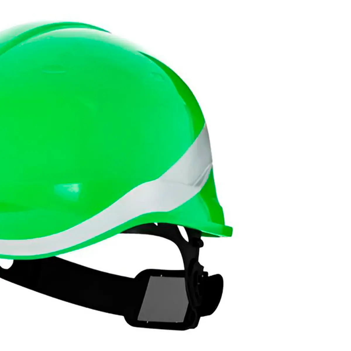 Capacete Aba Frontal Baseball Diamond V Verde Florescente Botão de Ajuste - Delta Plus