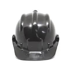 Capacete Cinza Plastcor Aba Frontal com suspensão