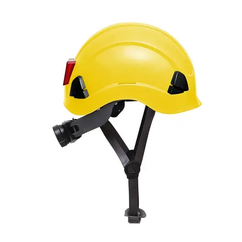 Capacete para Alpinista Falcon Steelflex Amarelo-STF-CPTR00100