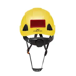 Capacete para Alpinista Falcon Steelflex Amarelo-STF-CPTR00100