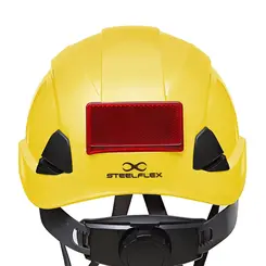 Capacete para Alpinista Falcon Steelflex Amarelo-STF-CPTR00100