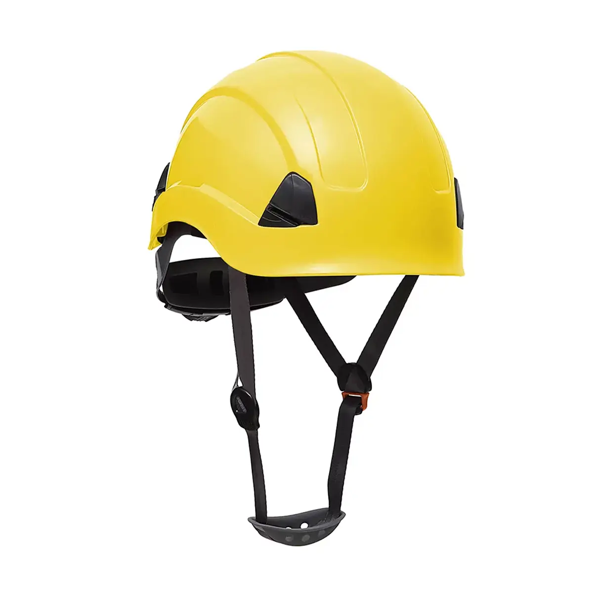Capacete para Alpinista Falcon Steelflex Amarelo-STF-CPTR00100