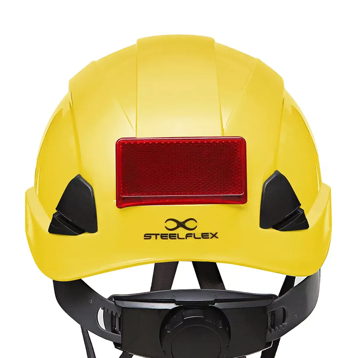 Capacete para Alpinista Falcon Steelflex Amarelo-STF-CPTR00100