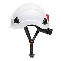 Capacete para Alpinista Falcon Steelflex Branco -STF-CPTR00600