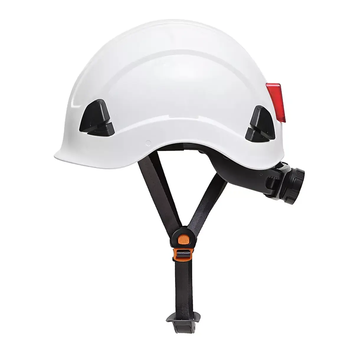 Capacete para Alpinista Falcon Steelflex Branco -STF-CPTR00600