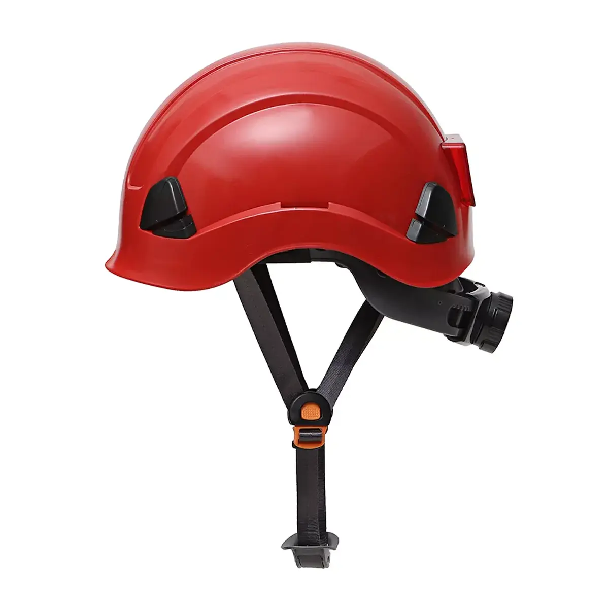 Capacete para Alpinista Falcon Steelflex Vermelho - Epis Online
