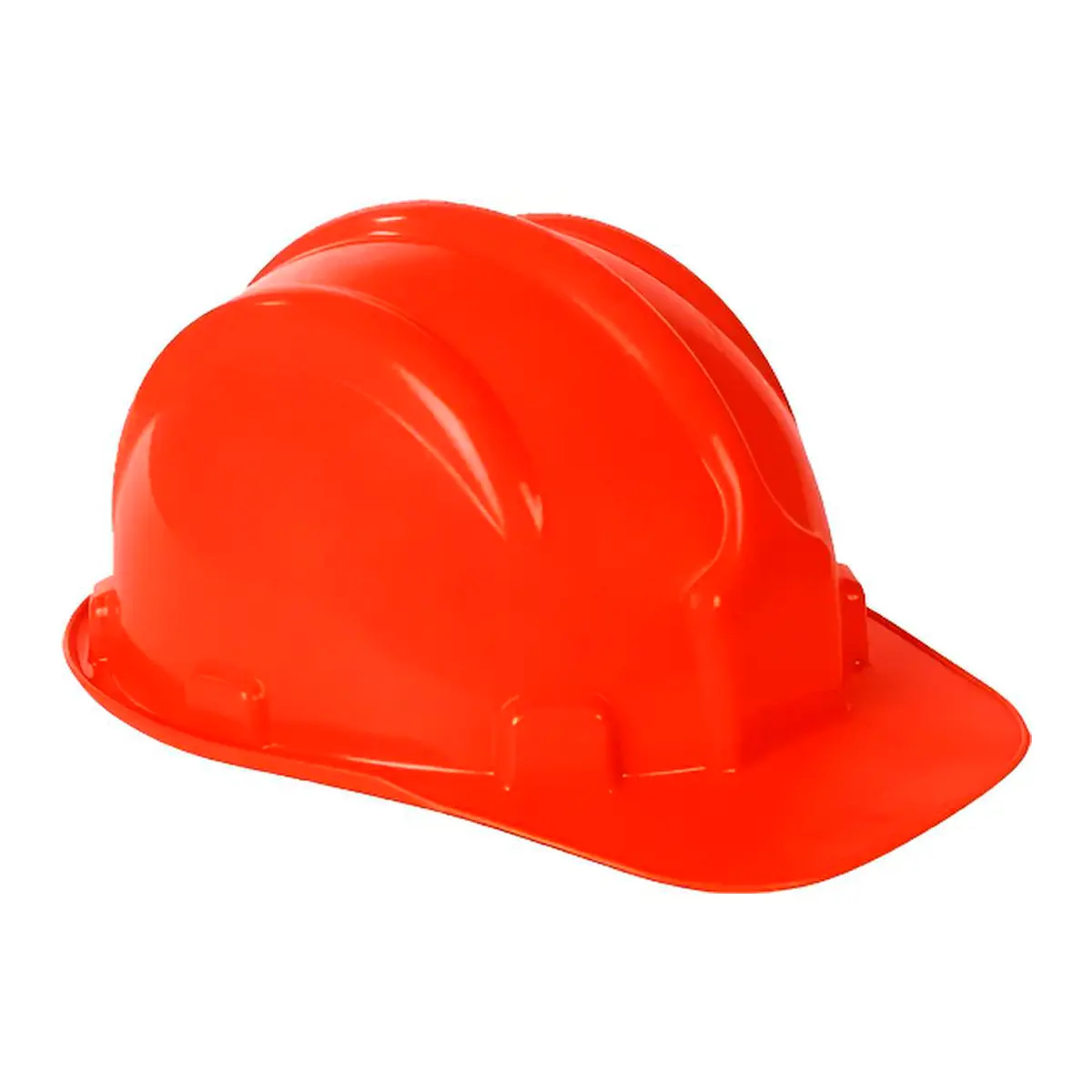 Capacete Vermelho Plastcor Aba Frontal com suspensão