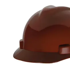 Casco Capacete MSA V-gard Marrom