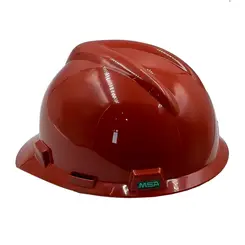 Casco Capacete MSA V-gard Marrom