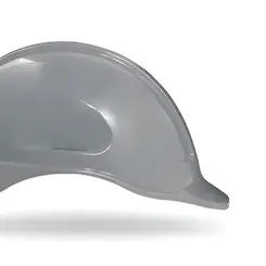 Capacete de Segurança Steelflex Turtle Aba Frontal Cinza - Com 10 Unidades