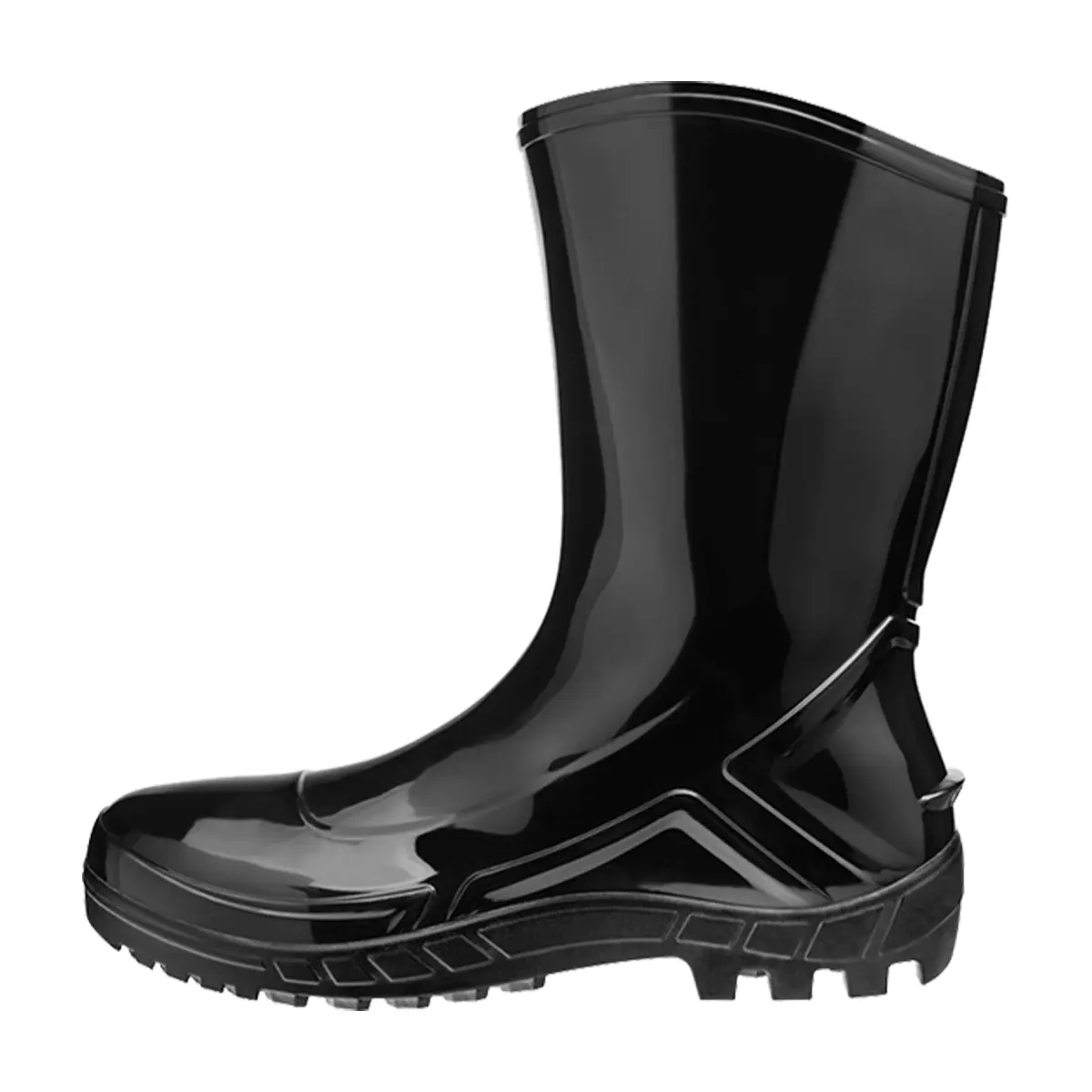 Bota de PVC Preta Vulcaflex Marluvas