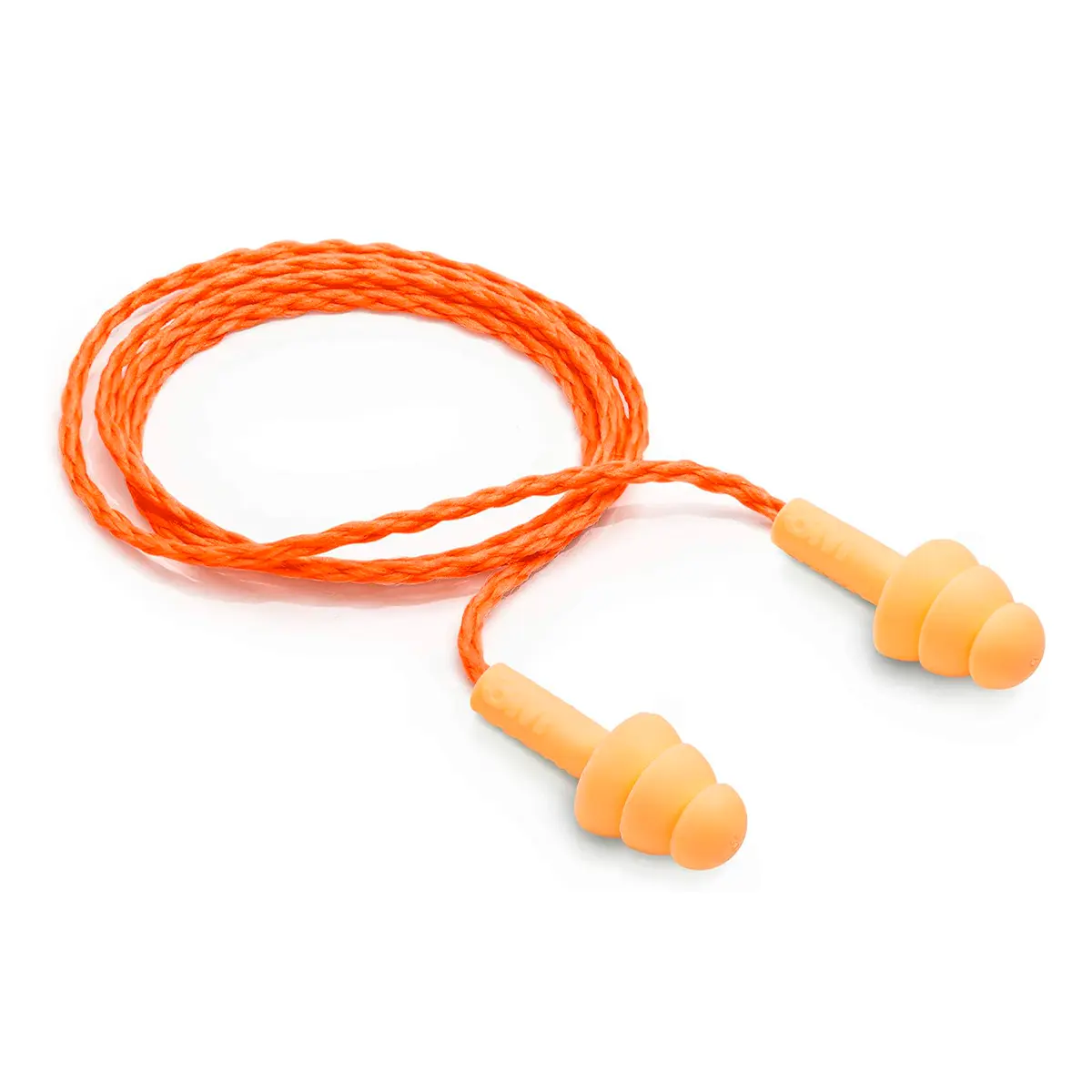 Protetor Auricular 3M tipo Plug 18 dB Pomp Plus em Silicone e Cordão de Poliéster