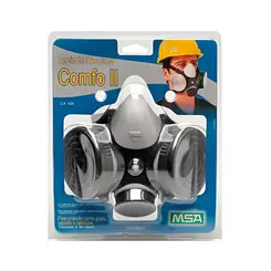 Respirador Semi-Facial MSA Comfo II Cinza TM