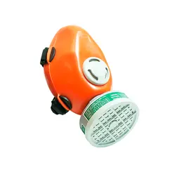 Kit Respirador 1/4 Facial e Filtro P2 com 10 Refis - Plastcor