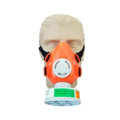 Kit Respirador 1/4 Facial e Filtro P2 com 10 Refis - Plastcor