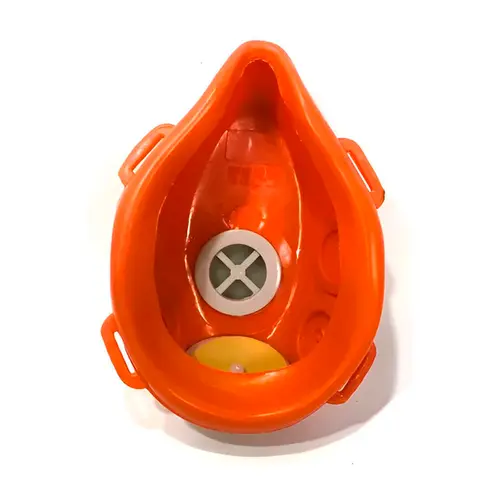 Respirador 1/4 Facial Plastcor com filtro Químico VOGA Vapores Orgânicos e Gases Ácidos