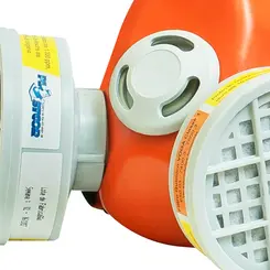 Respirador Semi Facial para 2 Filtros Plastcor
