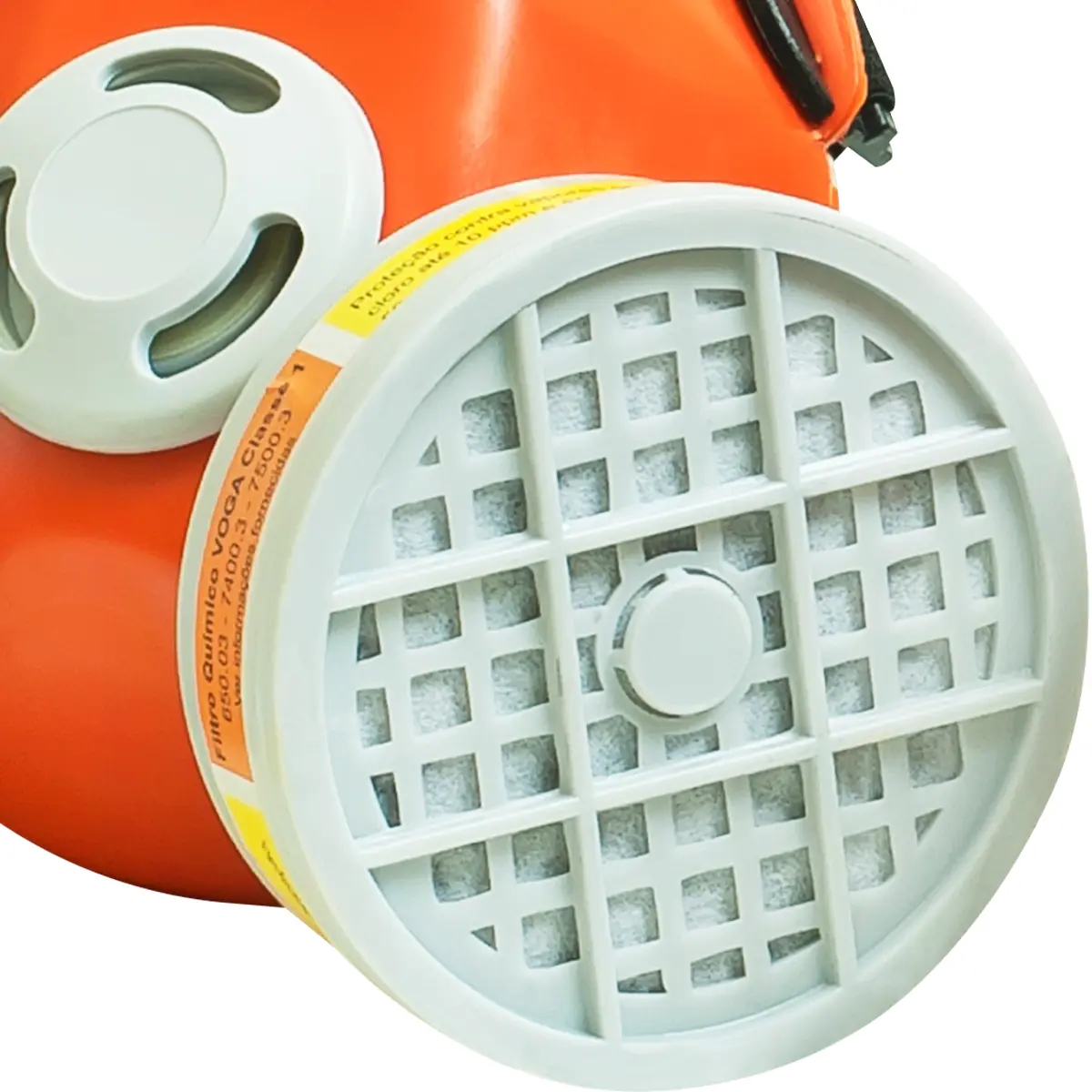 Respirador Semi Facial para 2 Filtros Plastcor