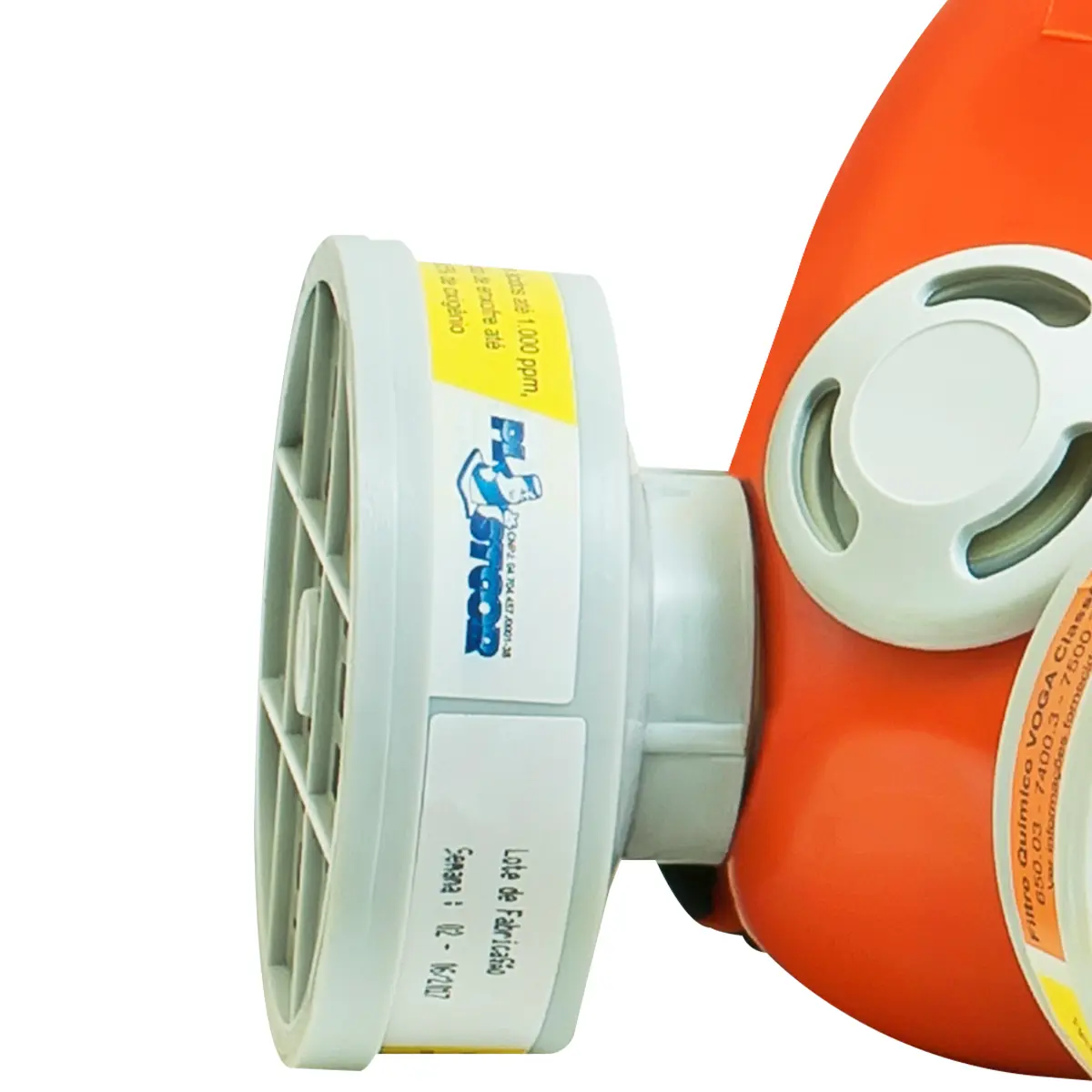 Respirador Semi Facial para 2 Filtros Plastcor