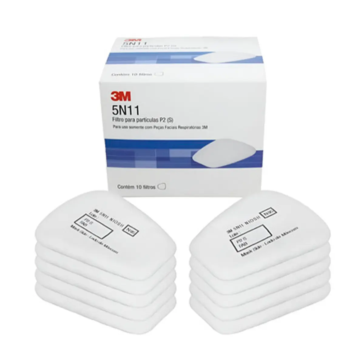 Filtro 5N11 para Particulas Tóxicas P2 3M para as Séries 6000 e 7500