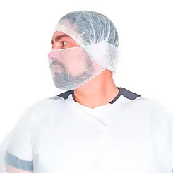 Protetor para Barba e Bigode Protdesc - Pacote com 100 Unidades