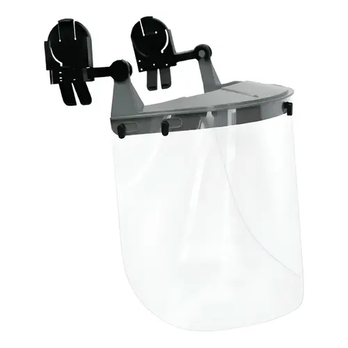 Protetor facial Steelflex STF-F62007 para capacete com visor incolor