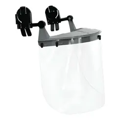 Protetor facial Steelflex STF-F62007 para capacete com visor incolor
