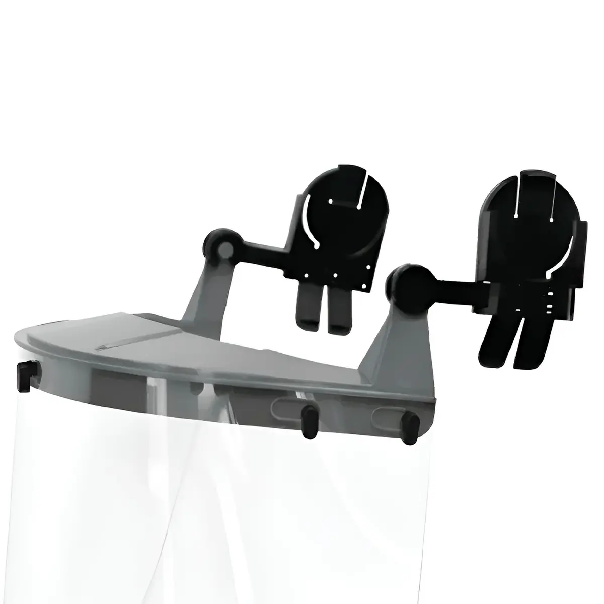 Protetor facial Steelflex STF-F62007 para capacete com visor incolor