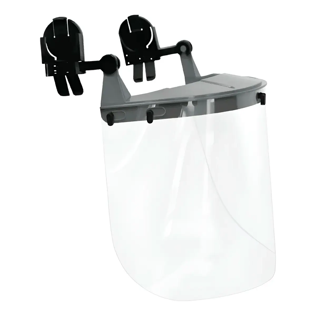 Protetor facial Steelflex STF-F62007 para capacete com visor incolor
