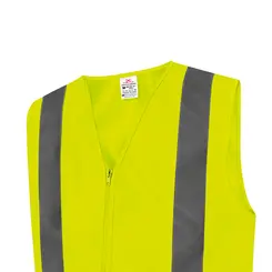 Colete Refletivo Amarelo Fluorescente Steelflex - Com 10 Unidades