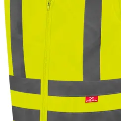 Colete Refletivo Amarelo Fluorescente Steelflex - Com 10 Unidades