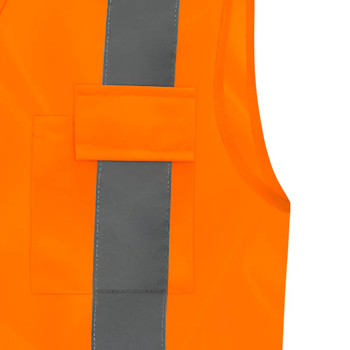 Colete Refletivo Laranja com bolso Steelflex STF-VACL91030