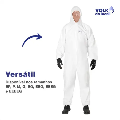 Macacão Volk Covertech 100 Branco