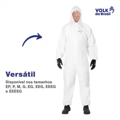 Macacão Volk Covertech 100 Branco