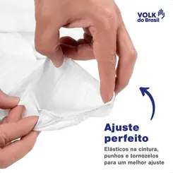 Macacão Volk Covertech 100 Branco
