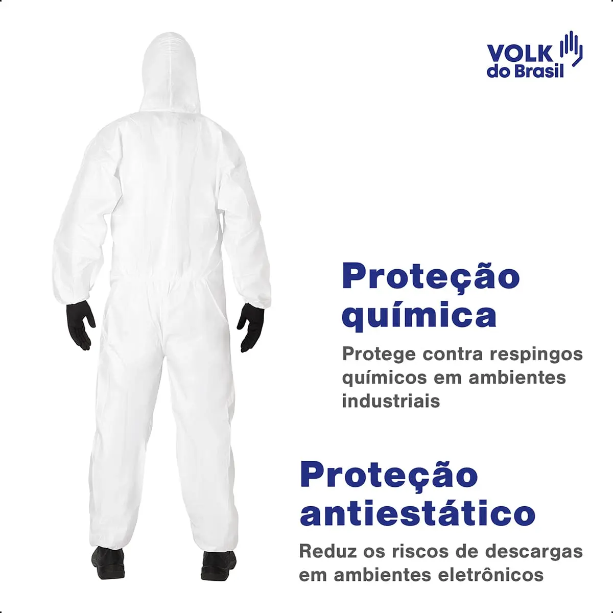 Macacão Volk Covertech 100 Branco