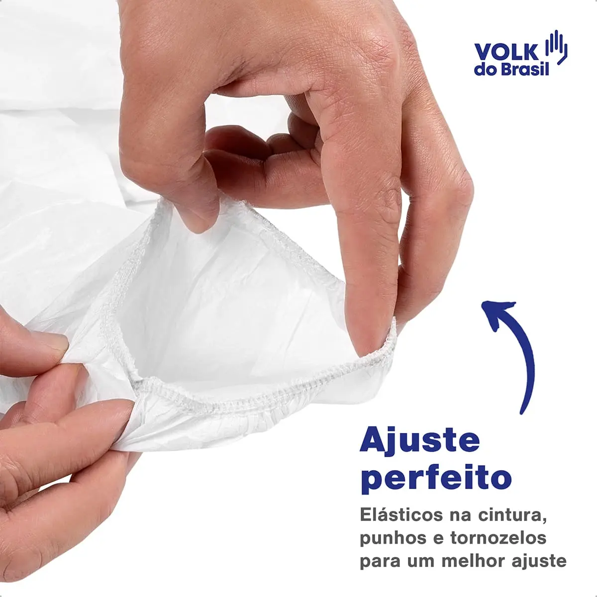 Macacão Volk Covertech 100 Branco