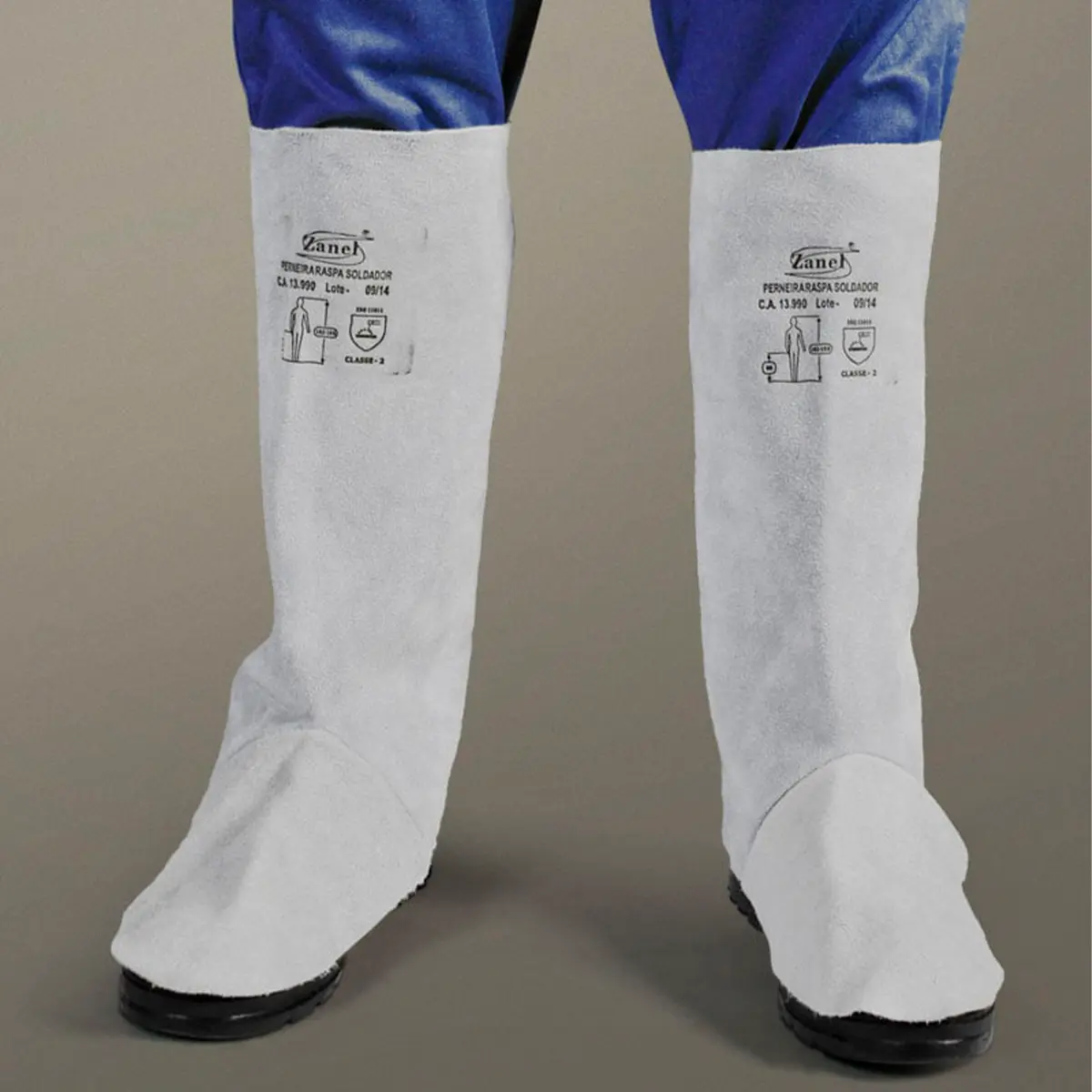Perneira de Raspa com Velcro - Zanel