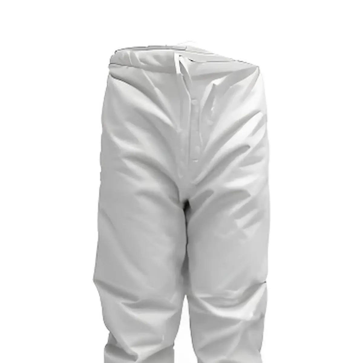Calça Térmica em Nylon para Câmera Fria Branca Maicol - G