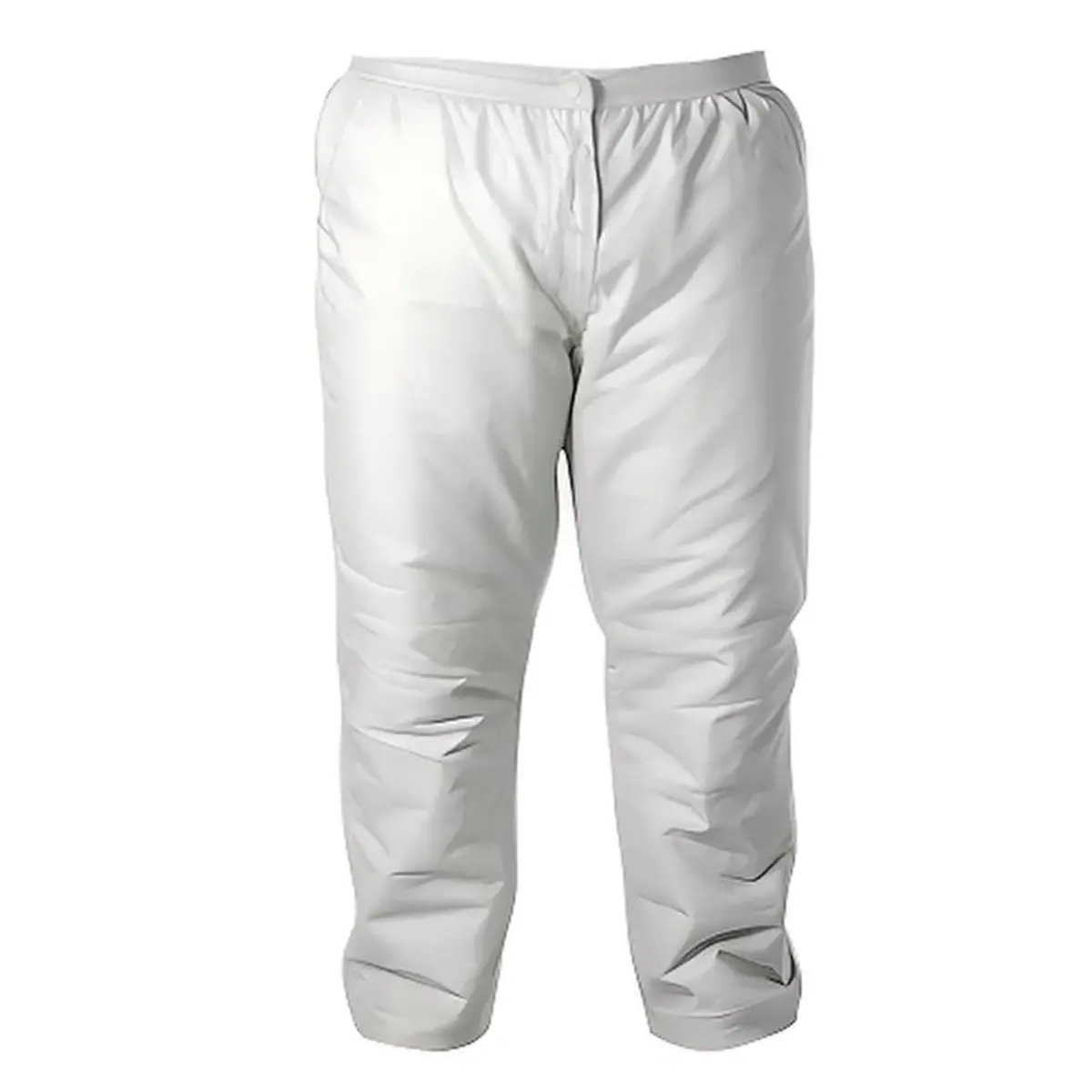 Calça Térmica em Nylon para Câmera Fria Branca Maicol - G