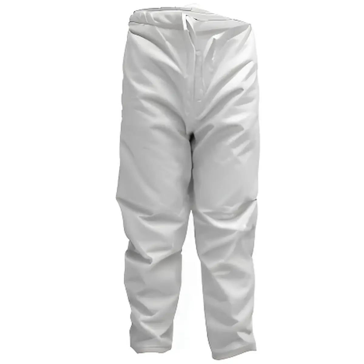Calça Térmica em Nylon para Câmera Fria Branca Maicol - G